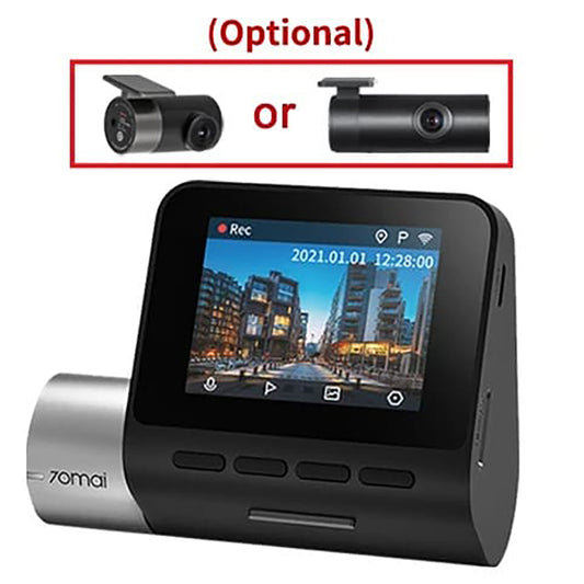 70mai Pro Plus A500S Dash Cam with GPS and Rear Interior Cam