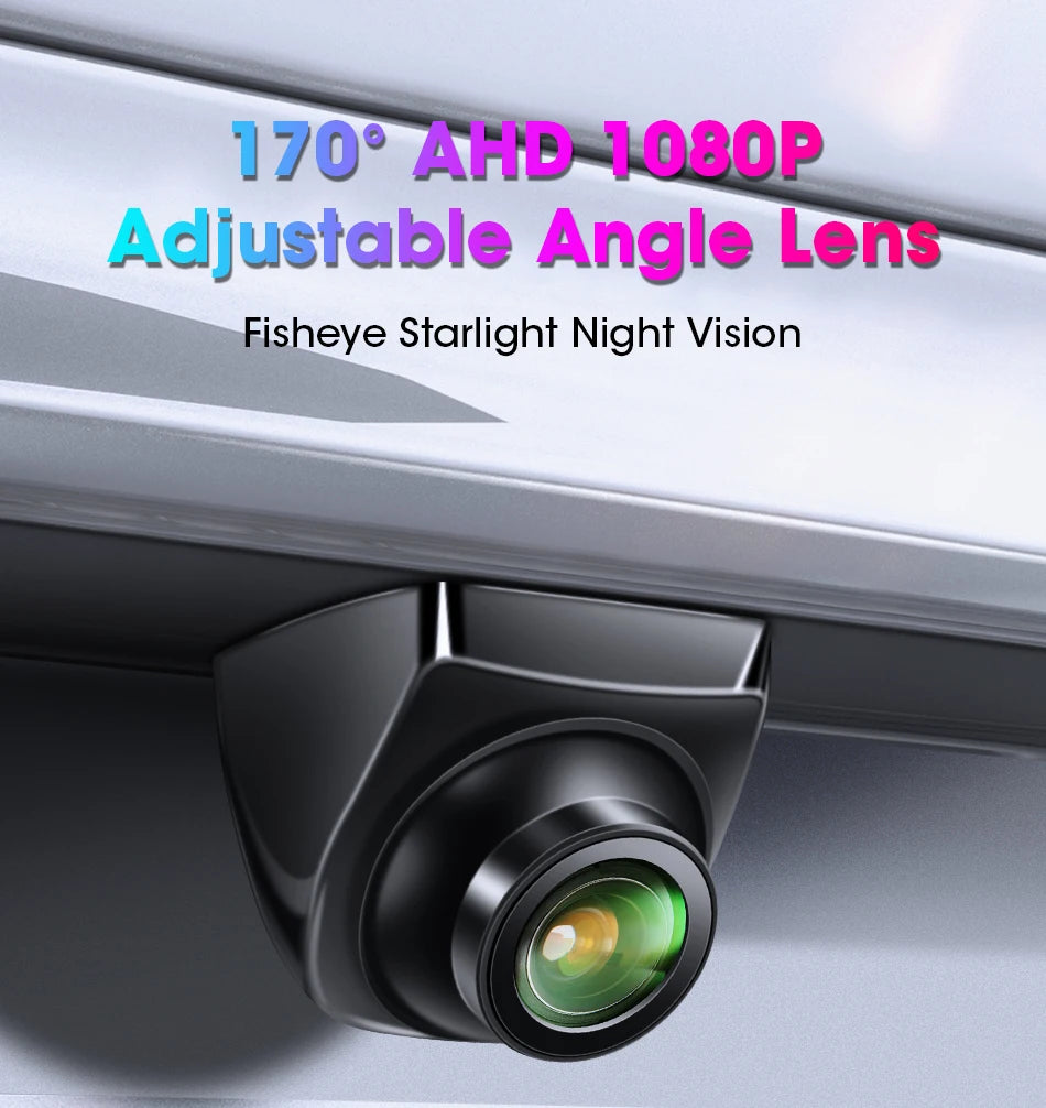 Full HD Vehicle Rear View Camera - AHD 1080P, Night Vision, IP68 Waterproof