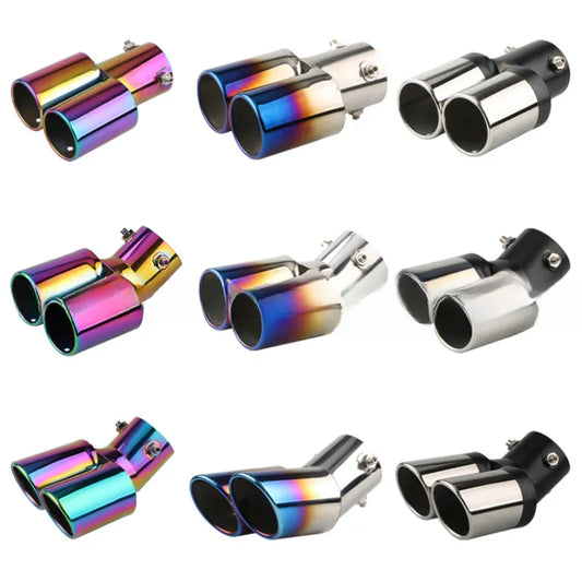 Stainless Steel Car Dual Exhaust Tips